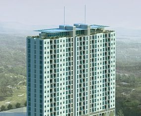 An artist’s rendering shows the proposed Hoa Sen Apartment building in Ho Chi Min City. Vietnam’s property market has stalled due to rising interest rates. (Photo/Nhaban.com)